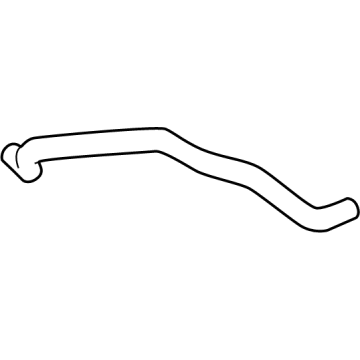 Acura 19586-61B-A00 HOSE, L. (LOWER)