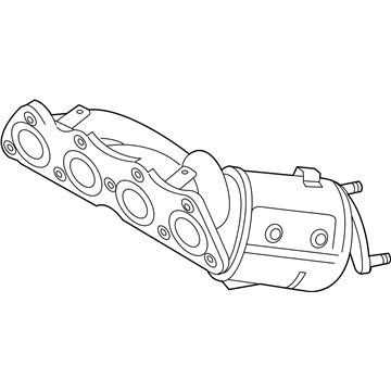 Hyundai 28510-2BEF1 Exhaust Manifold Catalytic Assembly