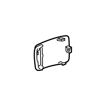 Mopar 1ZV37DX9AC Bezel-Paddle Switch Cover