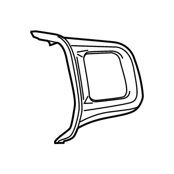 Mopar 5SQ18JSLAA Bezel-Steering Wheel