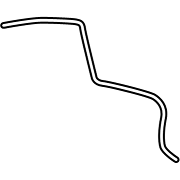 Lexus 63249-60210 Hose, Sliding Roof Drain, Rear RH