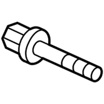 Honda 90007-59B-000 Bolt, Wash, 8X45