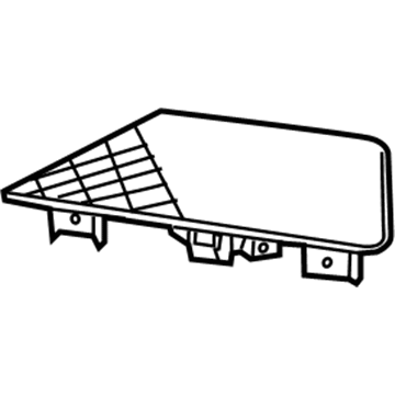 Honda 77131-TM8-000ZB Lid, R. *NH167L*