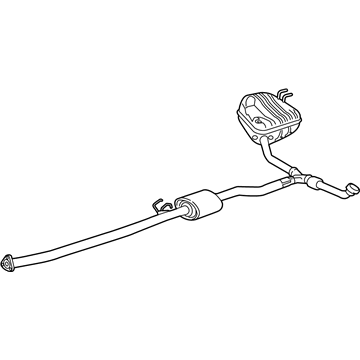Honda 18307-TLB-A54 Muffler, Exhuast