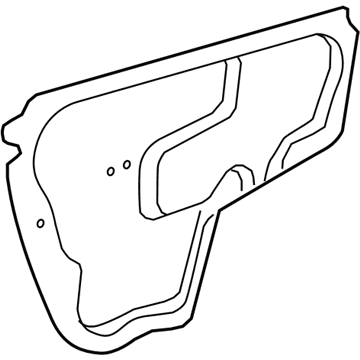 GM 95917213 Water Deflector