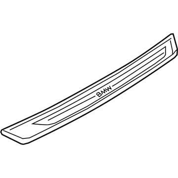 BMW 51-47-7-455-681 COVER, ENTRANCE, LEFT
