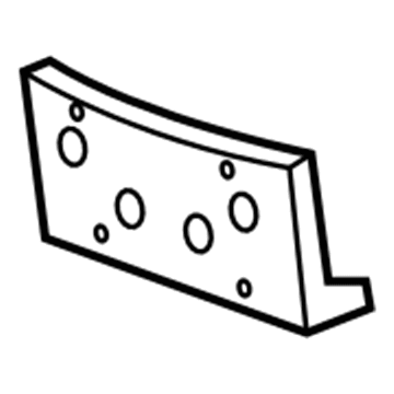 GM 25827947 License Bracket