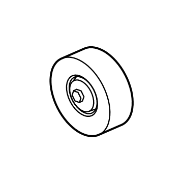 Ford LC3Z-8678-B Serpentine Idler Pulley