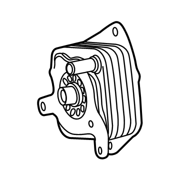 Lexus 15710-F4010 COOLER ASSY, OIL
