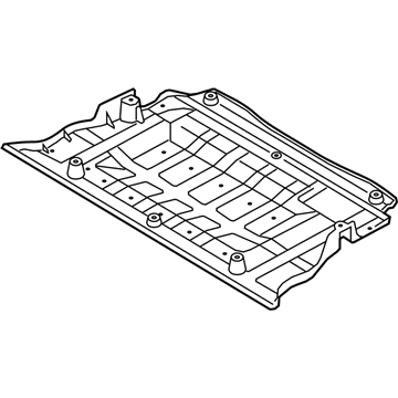 Hyundai 29120-2M100 Panel-Under Cover Rear