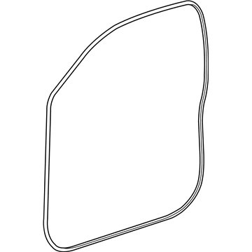 Toyota 62312-74010 Surround Weatherstrip