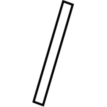 Nissan 82814-1JA1D Tape-Slide Door Sash, RH