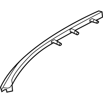 Nissan 77790-1JA0A Rail Assembly-Guide, Upper RH
