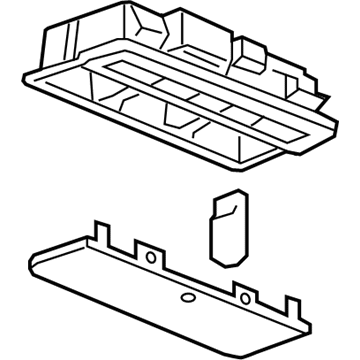 GM 22774323 Reading Lamp Assembly