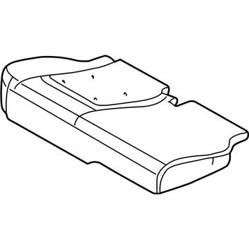 Mopar 1BC821J3AA Cushion Cover And Pad