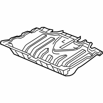 Honda 74641-TPG-A00 Cover, Lower, Rear