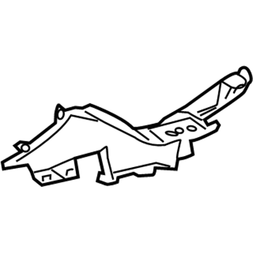 GM 23397483 Lower Trim Panel