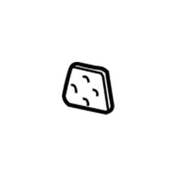 GM 22667601 Pillar Reinforcement Anchor Plate