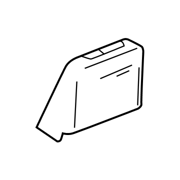 GM 84034259 Seat Belt Cover