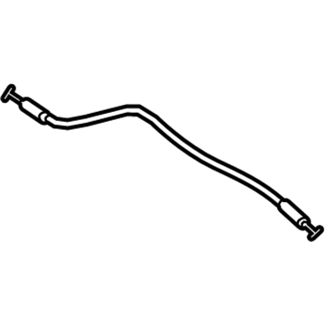 Hyundai 81190-3X100 Cable Assembly-Hood Latch Release