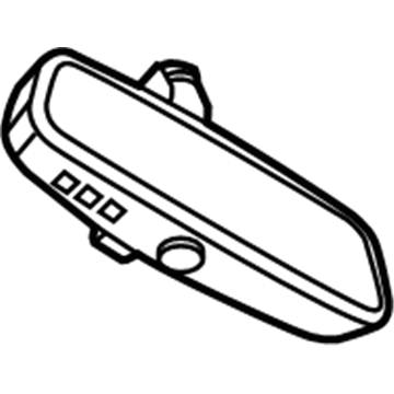 BMW 51-16-9-274-267 Interior Mirror Ec / Led
