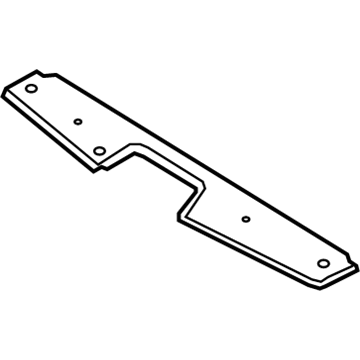Nissan 62078-ZK30A Moulding-Front Bumper, Upper