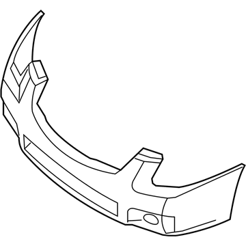 Nissan 62022-ZK30B Front Bumper Fascia Kit