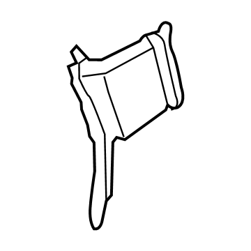 BMW 51-74-7-294-821 Air Duct, Side Left