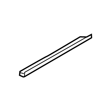 Kia 85873R5000WK Trim-Fr Step Plate, L