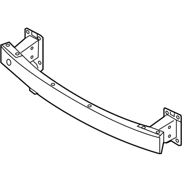 Hyundai 64900-G2100 Beam Complete-Front Bumper