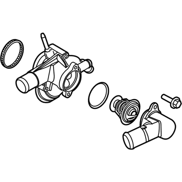Ford AT4Z-8A586-C Housing Assembly