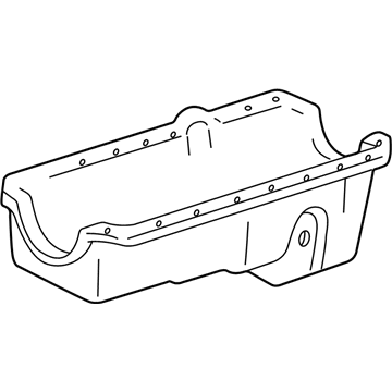 GM 10108676 Oil Pan Gasket Kit