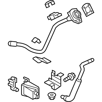 Kia 310302T500 Filler Neck & Hose Assembly