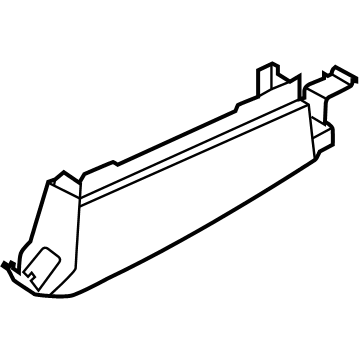 Nissan 87557-9BU0A COVER-SEAT SLIDE, FRONT OUTER LH