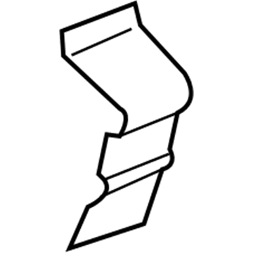 BMW 41-21-7-298-207 Reinforcement Plate, Sill, Left