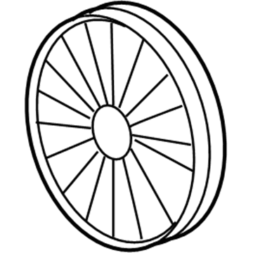 GM 3535846 Pump Pulley