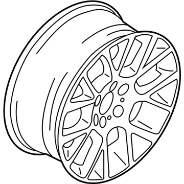 BMW 36-11-6-775-996 Light Alloy Rim