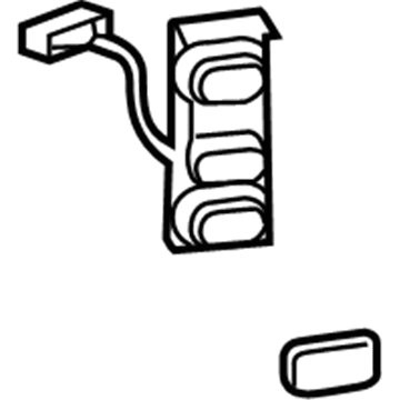 Lexus 84010-60520 Switch Assy, Center Cluster Integration