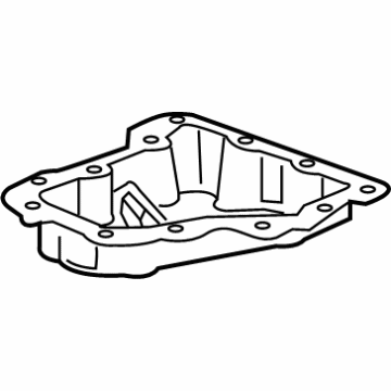 GM 12637773 Lower Oil Pan