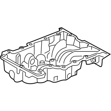 GM 12686797 Upper Oil Pan