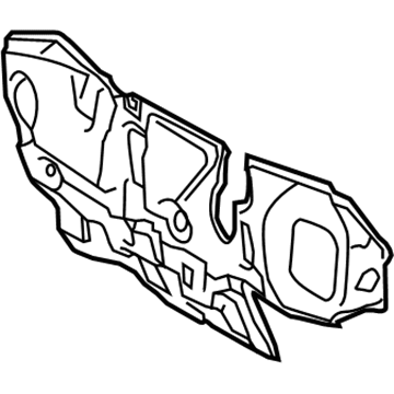 Lexus 55223-33231 INSULATOR, Dash Panel