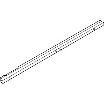 BMW 41-00-2-993-075 Reinforcement For Side Member, Left