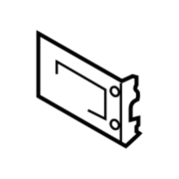 Kia 961122F700 Bracket-Radio Mounting RH