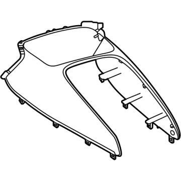 Toyota 55436-12200-C0 Finish Panel