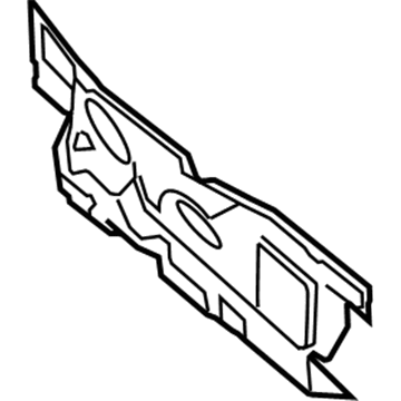 Nissan 67810-JA700 INSULATOR-Dash Lower, Front