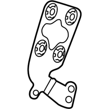 Acura 39111-TX6-A10 Bracket, Passenger Side Audio (Navigation)