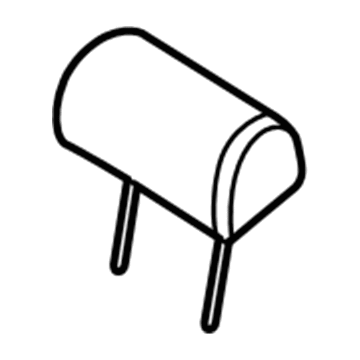 BMW 52-20-3-410-350 Headrest Imitation Leather