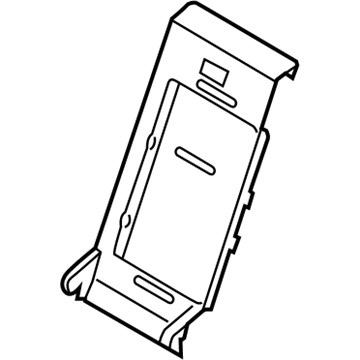 BMW 52-20-3-411-937 Armrest Panel