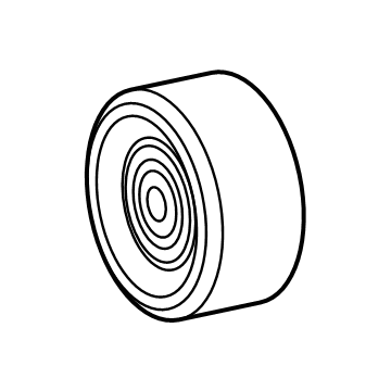 Lexus 16603-70030 PULLEY Sub-Assembly, IDL
