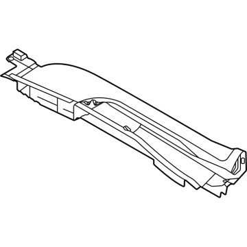 Ford LX6Z-9A624-A TUBE - AIR CLEANER INTAKE